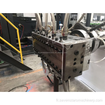 Ligne de production de machine à fabrication de tissus fondu non tissée